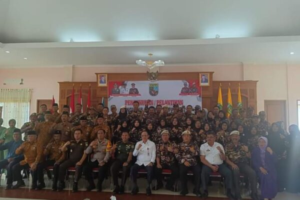 Dandim 0416/Bute, Letkol Inf Arief Widyanto, S.E., M.Han Hadiri Acara Pelantikan FKPPI Kabupaten Tebo